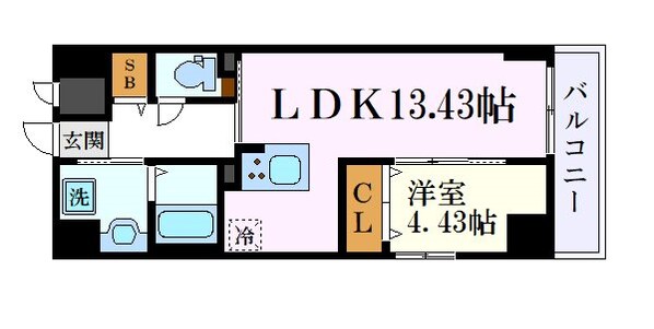 GRANDUKE正木の物件間取画像